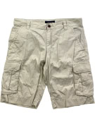 TOMMY HILFIGER Bermuda cargo con logo beige UNISEX XXL