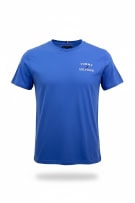 TOMMY HILFIGER T-Shirt Logo Blu da Uomo XS
