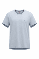TOMMY HILFIGER T SHIRT MINIMAL LIGHT BLUE ΑΝΤΡΙΚΟ PRE OWNED M
