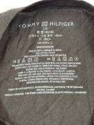 TOMMY HILFIGER T SHIRT MINIMAL ΜΑΥΡΟ ΑΝΤΡΙΚΟ PRE OWNED L
