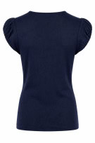 TOMMY HILFIGER T SHIRT MINIMAL NAVY DONNA PRE OWNED M
