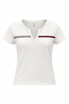 TOMMY HILFIGER T SHIRT MINIMAL OFF WHITE DONNA PRE OWNED M