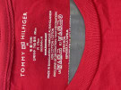 TOMMY HILFIGER T SHIRT MINIMAL ROSSO UOMO PRE OWNED M