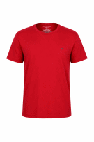 TOMMY HILFIGER T SHIRT MINIMAL ROSSO UOMO PRE OWNED M
