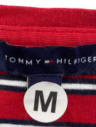 TOMMY HILFIGER T SHIRT STRIPED RED WOMENS PRE OWNED M