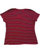 TOMMY HILFIGER T SHIRT STRIPED RED WOMENS PRE OWNED M