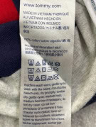 TOMMY HILFIGER T SHIRT ΡΙΓΕ NAVY ΚΟΚΚΙΝΟ ΓΥΝΑΙΚΕΙΟ PRE OWNED L