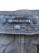 TOMMY HILFIGER Bermuda cargo con logo vintage blu navy da uomo taglia 30
