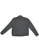 TOMMY HILFIGER GIACCA IN MAGLIA GRIGIA CON RIGA SUL PETTO