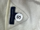 TOMMY HILFIGER ZIP HOODIE MINIMAL OFF WHITE WOMEN PRE OWNED S