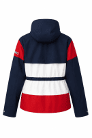 TOMMY JEANS COLOR BLOCK JACKET NAVY BLUE WOMEN PRE OWNED S