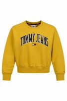 TOMMY JEANS CREWNECK COLLEGIATE YELLOW ΑΝΤΡΙΚΟ PRE OWNED