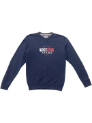 TOMMY JEANS FELPA GIROCOLLO CASUAL CON LOGO BLU SCURO UOMO XS