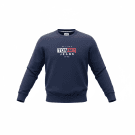 TOMMY JEANS FELPA GIROCOLLO CASUAL CON LOGO BLU SCURO UOMO XS
