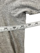 TOMMY JEANS GRAPHIC TEE HEATHER GREY MEN PRE OWNED XL