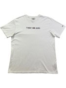 TOMMY JEANS GRAPHIC TEE MINIMAL OFF WHITE ΑΝΤΡΙΚΟ PRE OWNED L