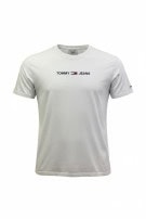 TOMMY JEANS GRAPHIC TEE MINIMAL OFF WHITE ΑΝΤΡΙΚΟ PRE OWNED L