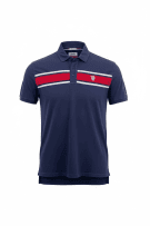 TOMMY JEANS ΜΠΛΟΥΖΑ POLO LOGO ΜΠΛΕ UNISEX L