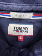 TOMMY JEANS ΜΠΛΟΥΖΑ POLO LOGO ΜΠΛΕ UNISEX L