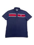 TOMMY JEANS ΜΠΛΟΥΖΑ POLO LOGO ΜΠΛΕ UNISEX L
