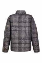 TOMMY JEANS PUFFER JACKET  GREY MEN PRE OWNED XL