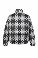 TOMMY JEANS PUFFER JACKET PATCHWORK MAYRO LEUKO MEN PRE OWNED S