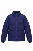 TOMMY JEANS GIACCA PUFFER STREETWEAR NAVY UOMO PRE OWNED S