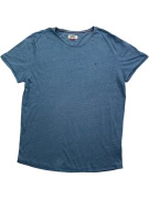 TOMMY JEANS T-SHIRT CASUAL ΚΕΝΤΗΜΕΝΟ ΛΟΓΟΤΥΠΟ ΜΠΛΕ ΜΕΛΑΝΖΕ ΑΝΔΡΙΚΟ XL