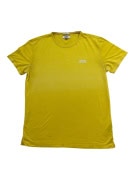 TOMMY JEANS T-Shirt CASUAL Με Κεντητό Λογότυπο ΚΙΤΡΙΝΟ MEΛΑΝΖΕ ΑΝΔΡΙΚΟ L