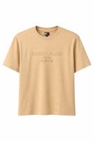TOMMY JEANS T SHIRT MINIMAL BEIGE MEN PRE OWNED M