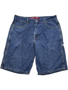 TOMMY JEANS pantaloncini jeans stile carpenter anni \'90 blu unisex XL