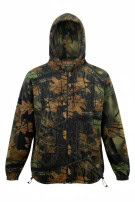 TRAIL CREST ΖΑΚΕΤΑ FLEECE ΜΕ ΚΟΥΚΟΥΛΑ OUTDOOR CAMO ΠΡΑΣΙΝΟ ΚΑΦΕ ΑΝΤΡΙΚΟ PRE OWNED L