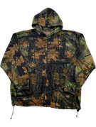 TRAIL CREST ΖΑΚΕΤΑ FLEECE ΜΕ ΚΟΥΚΟΥΛΑ OUTDOOR CAMO ΠΡΑΣΙΝΟ ΚΑΦΕ ΑΝΤΡΙΚΟ PRE OWNED L