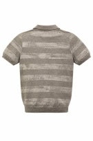 TRU TRUSSARDI ΠΟΛΟ SHIRT MINIMAL ΜΠΕΖ ΑΝΤΡΙΚΟ PRE OWNED S