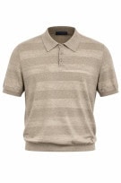 TRU TRUSSARDI ΠΟΛΟ SHIRT MINIMAL ΜΠΕΖ ΑΝΤΡΙΚΟ PRE OWNED S