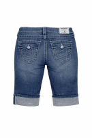 TRUE RELIGION CUTOFF DENIM SHORTS VINTAGE BLUE ΑΝΤΡΙΚΟ PRE OWNED M