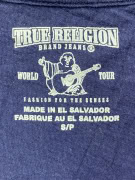 TRUE RELIGION T-SHIRT UNIVERSITY BIG LOGO ΜΠΛΕ ΓΥΝΑΙΚΕΙΟ S