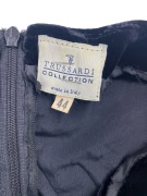 TRUSSARDI COLLECTION Φόρεμα VINTAGE Logo Μαύρο Γυναικείο IT 44 (≈ L)