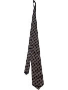 TRUSSARDI ΓΡΑΒΑΤΑ CLASSIC NAVY ΓΚΡΙ ΑΝΤΡΙΚΟ PRE OWNED