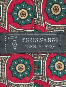 TRUSSARDI ΓΡΑΒΑΤΑ RETRO ΜΠΟΡΝΤΟ ΑΝΤΡΙΚΟ PRE OWNED