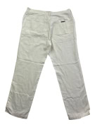 TRUSSARDI JEANS Παντελόνι Denim Canvas Vintage Logo Εκρού Ανδρικό L