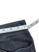 TRUSSARDI JEANS PANTALONI DENIM VINTAGE LOGO GRIGIO UOMO L