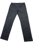 TRUSSARDI JEANS Pantaloni denim vintage con logo grigi da uomo L
