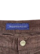 Trussardi Jeans Pantaloni in velluto a coste vintage marrone da donna M