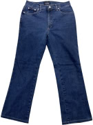 TRUSSARDI JEANS ΠΑΝΤΕΛΟΝΙ ΤΖΙΝ VINTAGE LOGO ΜΠΛΕ ΓΥΝΑΙΚΕΙΟ S