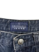 TRUSSARDI JEANS ΠΑΝΤΕΛΟΝΙ ΤΖΙΝ VINTAGE ΛΟΓΟΤΥΠΟ ΜΠΛΕ ΓΥΝΑΙΚΕΙΟ S
