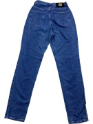 TRUSSARDI JEANS PANTS VINTAGE GOLDEN LINE BLUE WOMEN XS