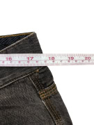 TRUSSARDI JEANS TROUSERS VINTAGE LOGO GREY MENS L