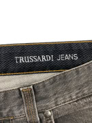 TRUSSARDI JEANS TROUSERS VINTAGE LOGO GREY MENS L