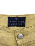 TRUSSARDI JEANS PANTALONE VINTAGE CON LOGO BEIGE DA UOMO L